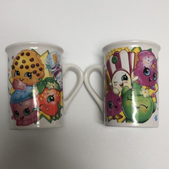 Shopkins set of mugs. - Picture 2 of 5